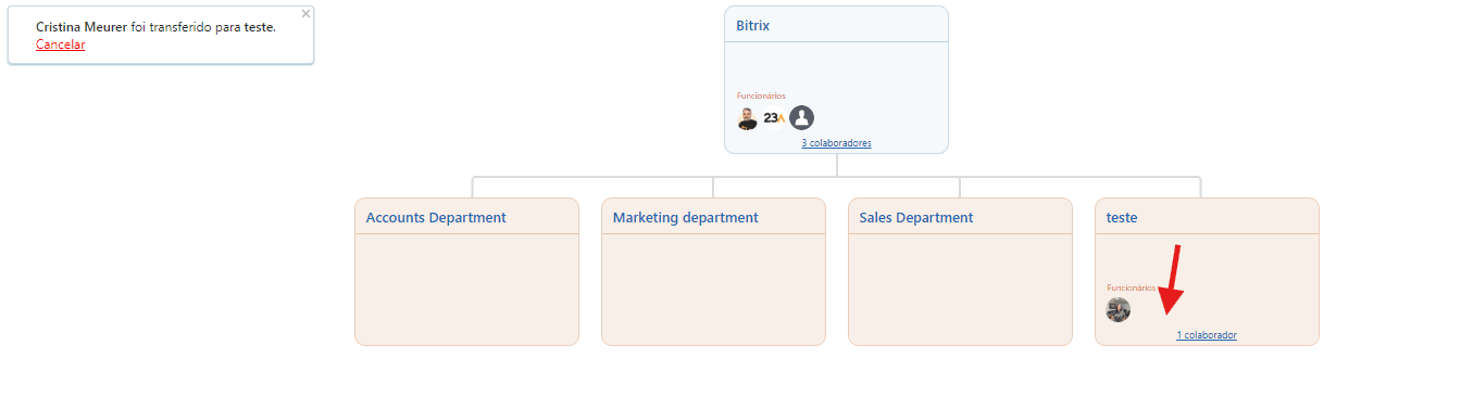 Adicionar-colaboradores-ao departamento-estrutura-organizacional-Bitrix24